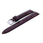 Genuine Brown Croc Embossed Leather Watch Strap | Straps House