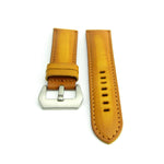 Saddle Tan Leather Watch Strap (Steel Buckle) | Straps House