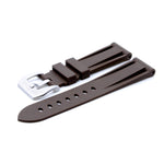 PAM Style Brown Silicone Rubber Watch Strap | Straps House