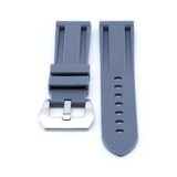 PAM Style Grey Silicone Rubber Watch Strap | Straps House