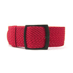 Premium Red Braided Perlon Watch Strap (Black Buckle) | Straps House