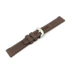 Brown Silicon Rubber Watch Strap | Straps House