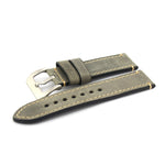 Vintage Cobbler Brown Leather Watch Strap (Steel Buckle) | PAM Style Strap | Straps House