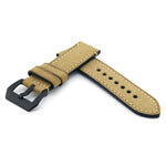 Burlywood Leather Watch Strap (Black Buckle) | PAM Style Strap | Straps House