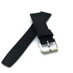 Kevlar Fabric Strap w/i Leather lining, Black | Straps House